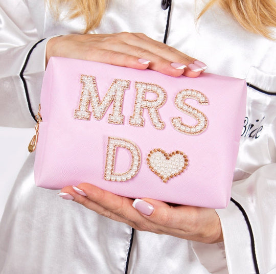 Mrs Bridal  Custom Make Up Bag