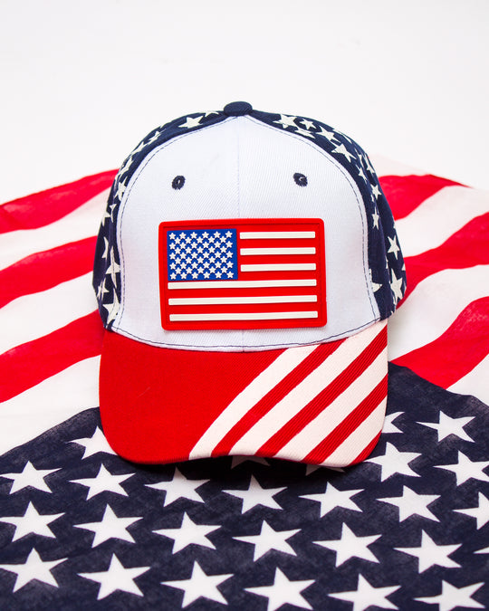 Unisex USA Flag Cap