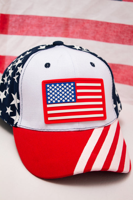 Unisex USA Flag Cap