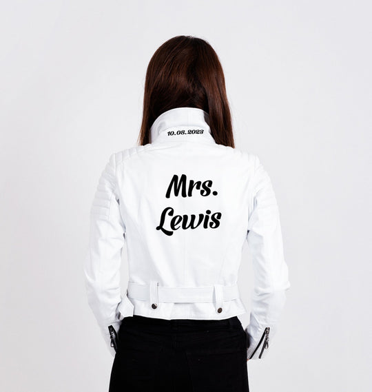 Bridal Custom Leather Jacket