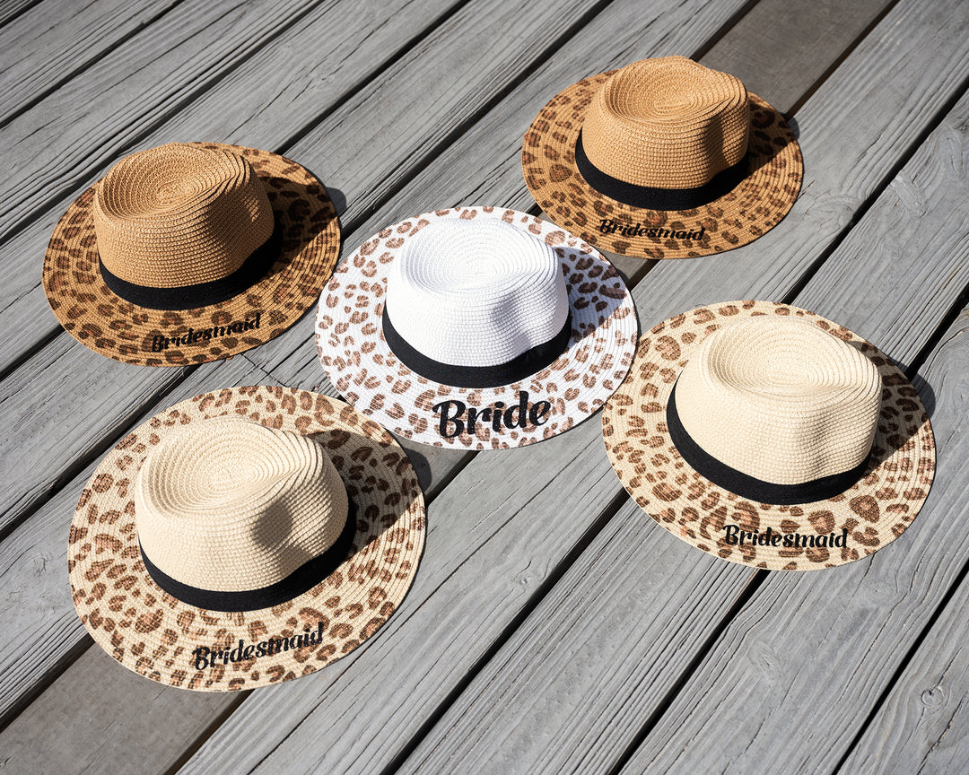 Women's Leopard Cowboy Hats