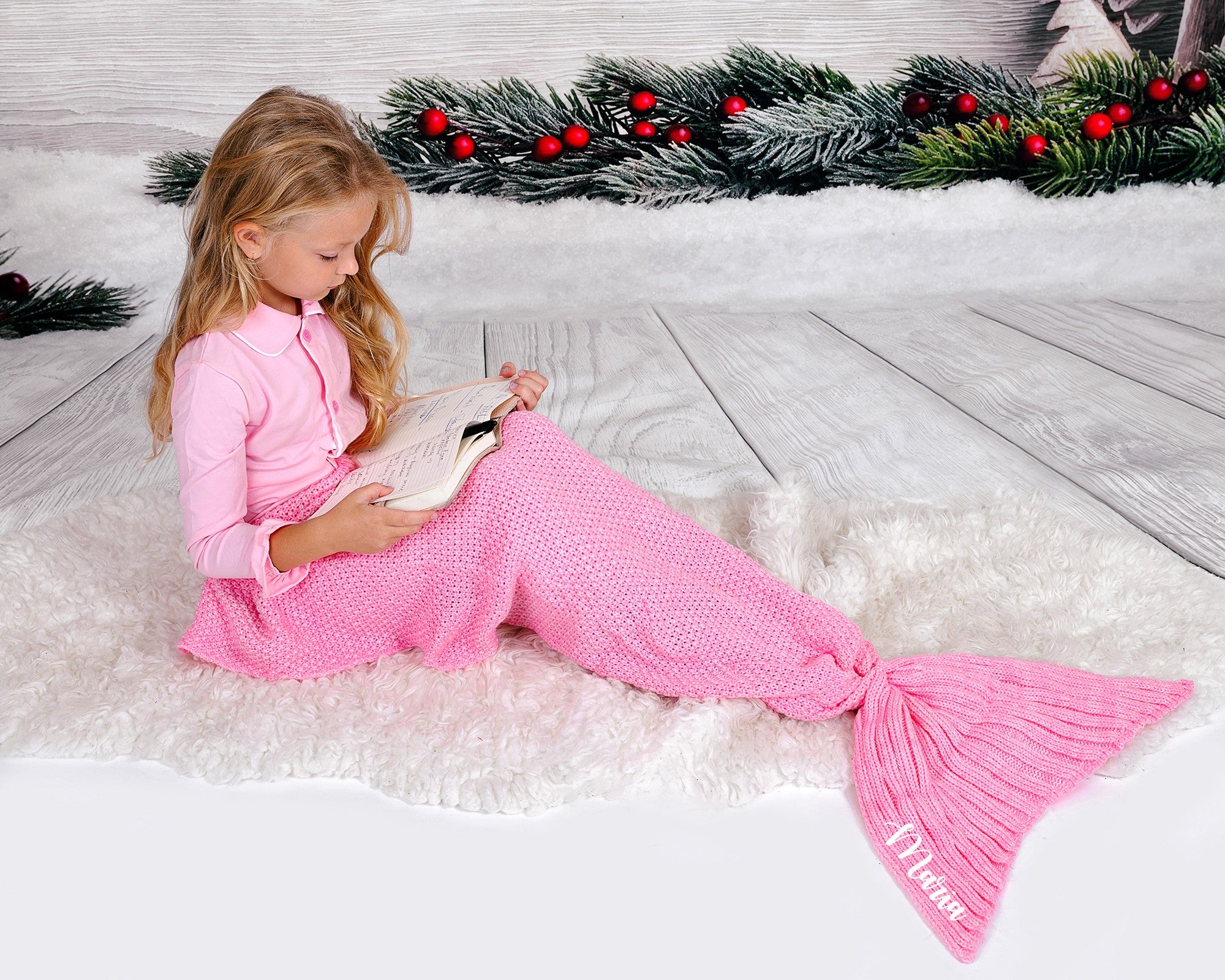 Mermaid best sale blanket kids