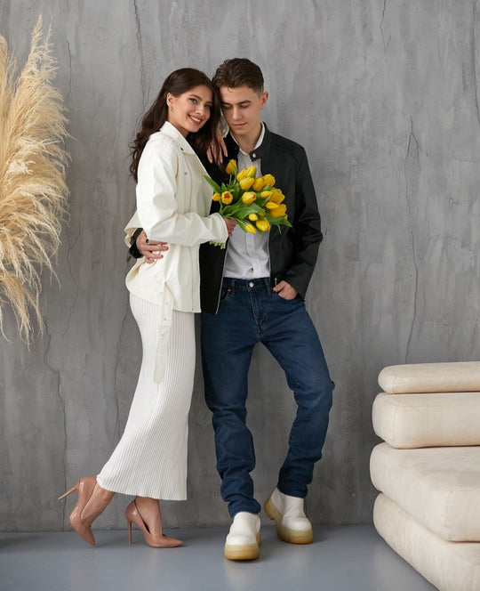 Custom Wedding Faux Leather Jackets