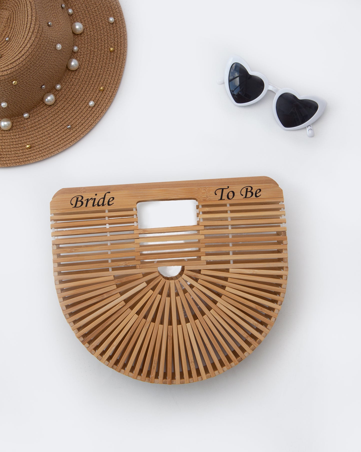 Custom Wooden Beach Bag Bride to be beach bag
