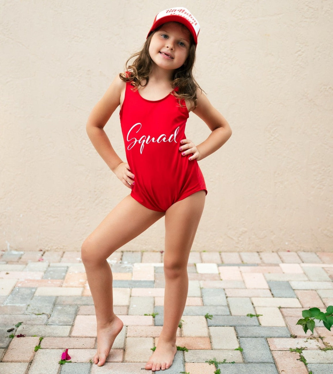 Birthday Princess and Her Squad Custom Swimsuits - Kids