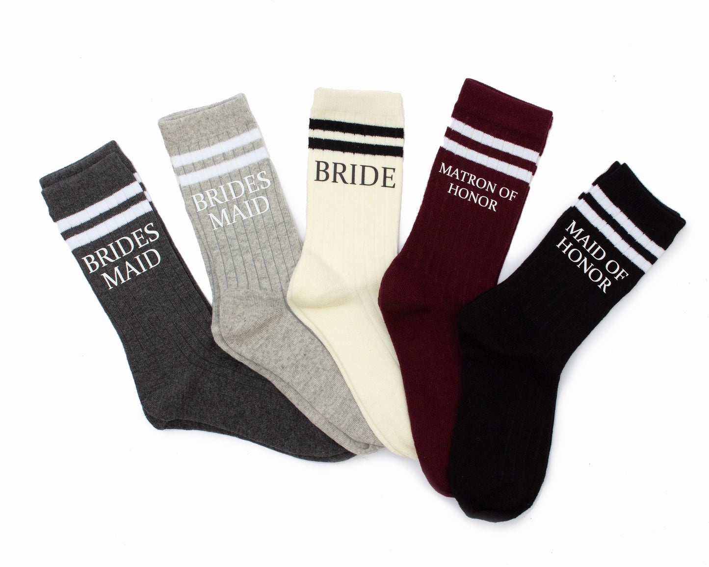 Custom Bridesmaid Socks - party socks