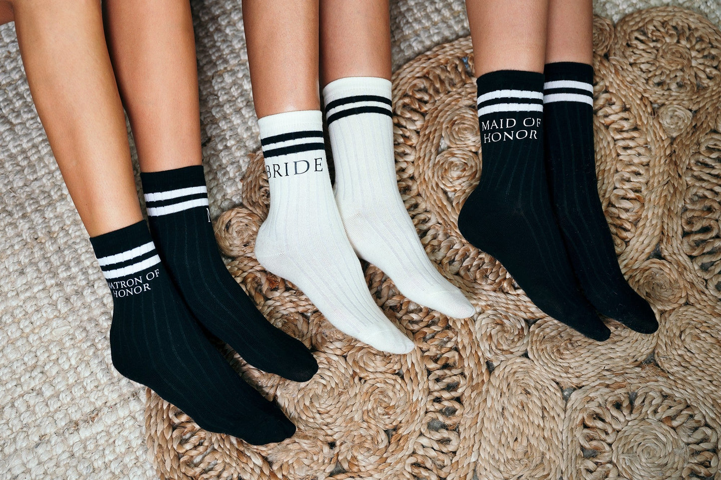 Custom Bridesmaid Socks - party socks