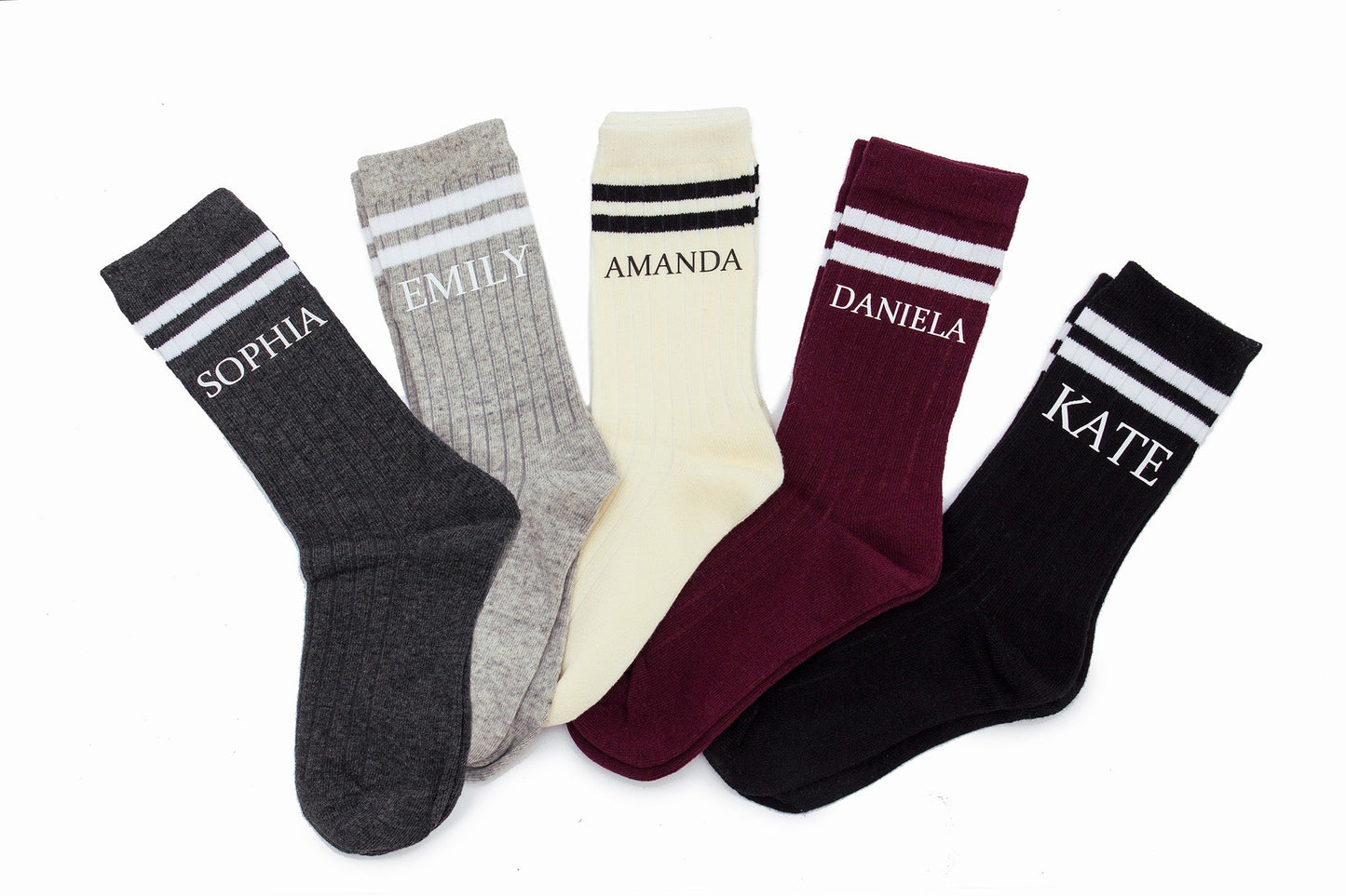 Custom Bridesmaid Socks - party socks