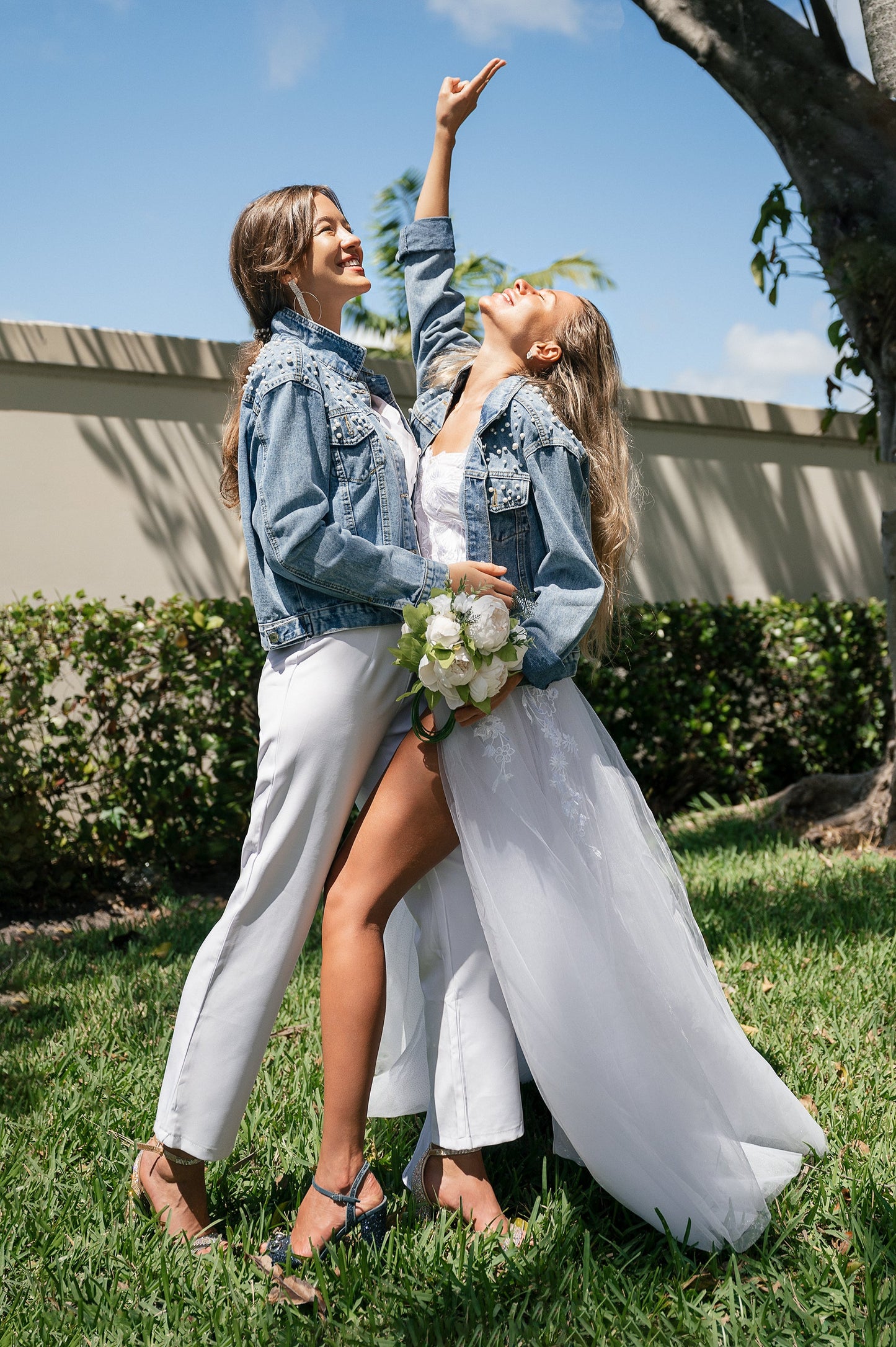 Custom Mrs. and Mrs. LGBT Wedding Jackets - Custom jackets