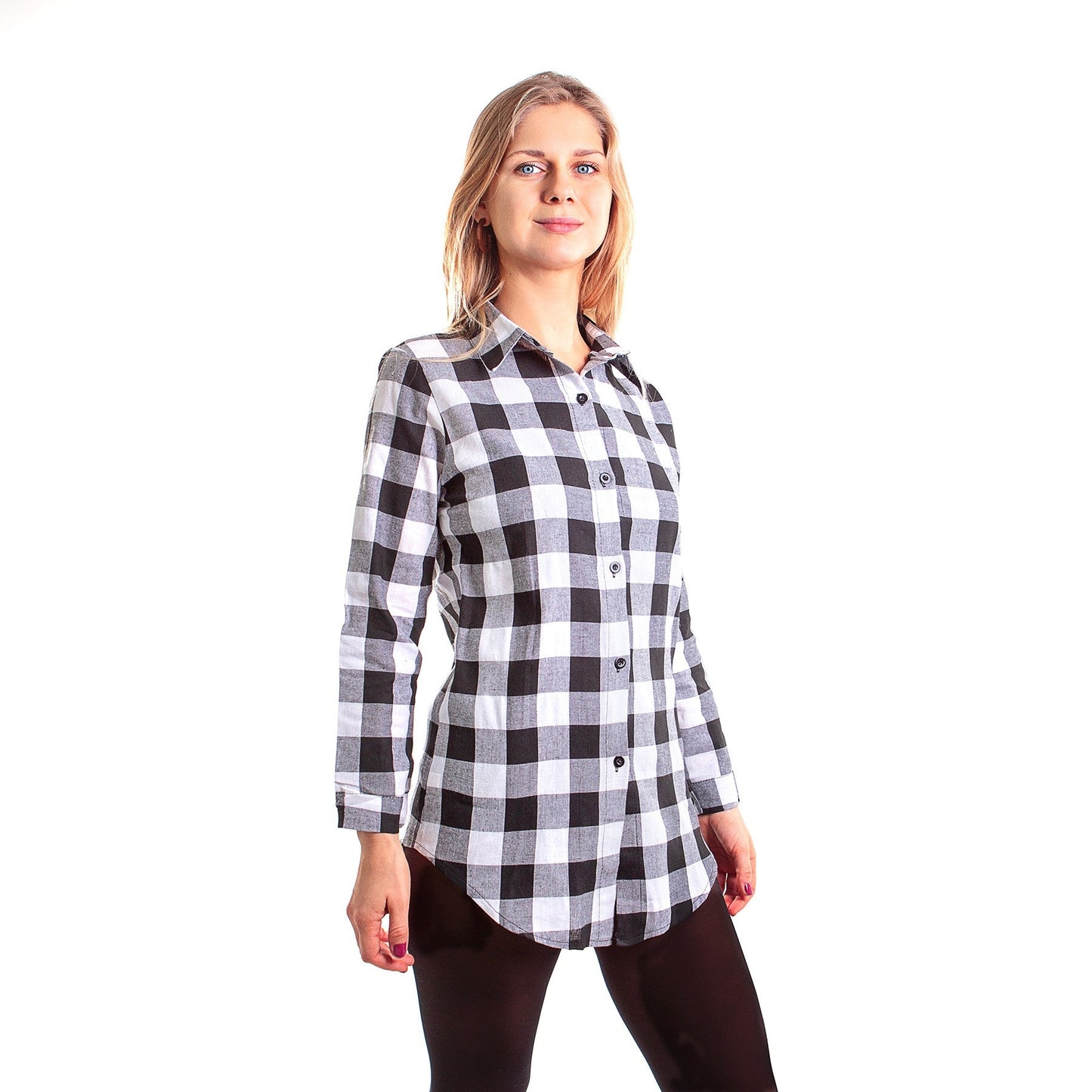Custom Plaid Buffalo Bridesmaid Shirts Buttons up - Kids