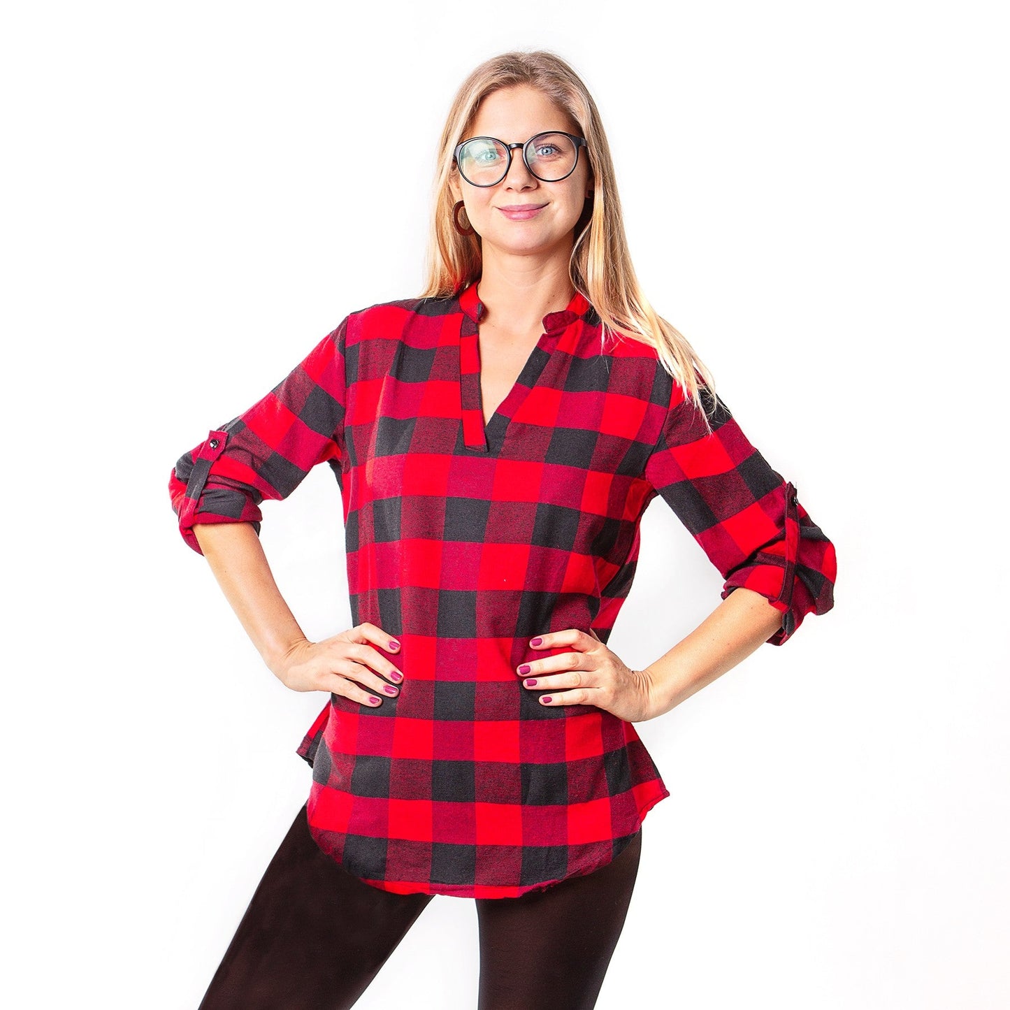 Custom Plaid Buffalo Bridesmaid Tunics - Kids clothes
