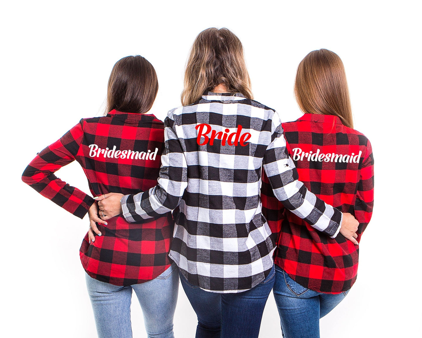 Custom Plaid Buffalo Bridesmaid Tunics - Kids clothes