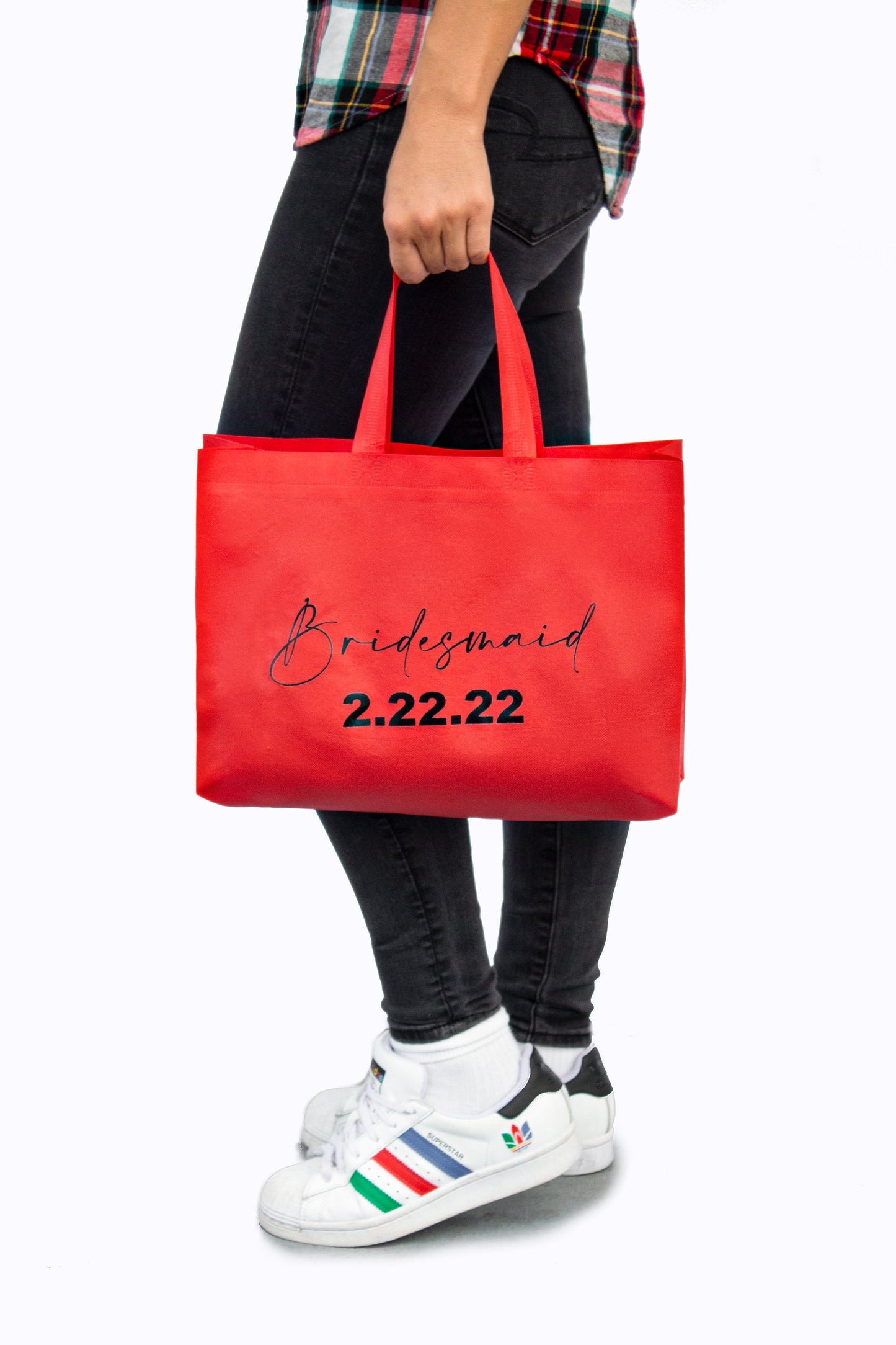 Customized Bridesmaid Gifts Tote Bags - Beach Tote Bag