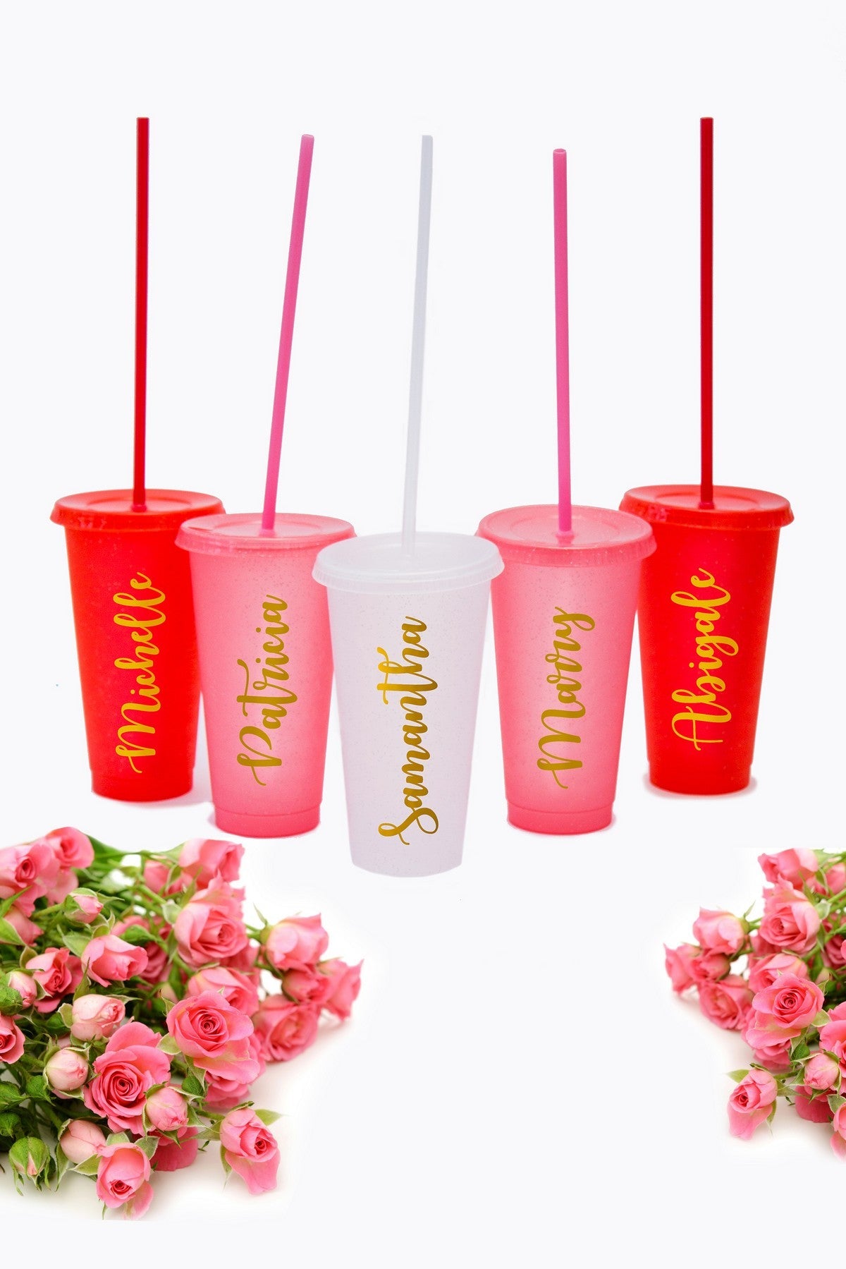 Customized Bridesmaids Plastic Tumblers - Tumblers