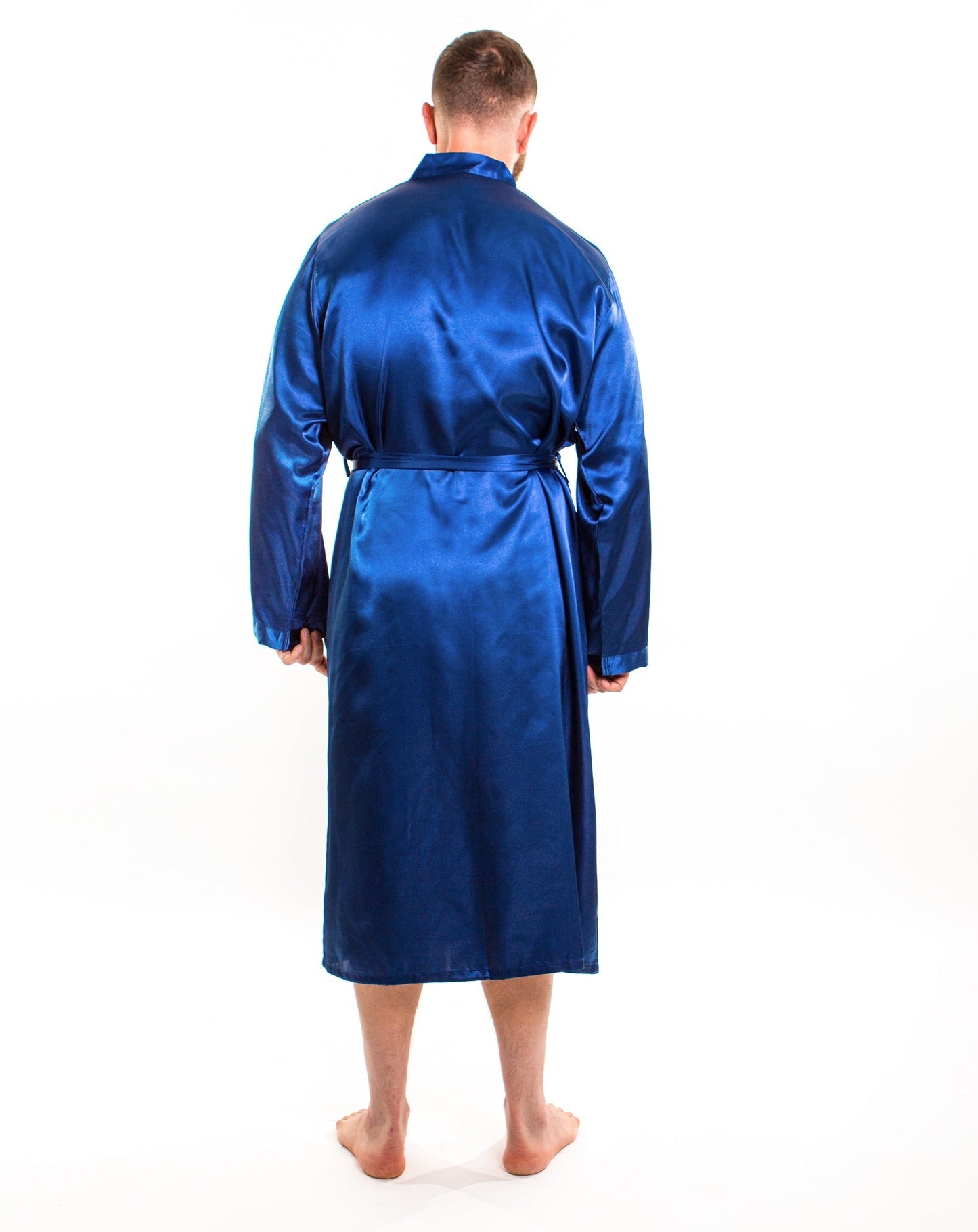 Customized Men’s Satin Robe - men’s robes