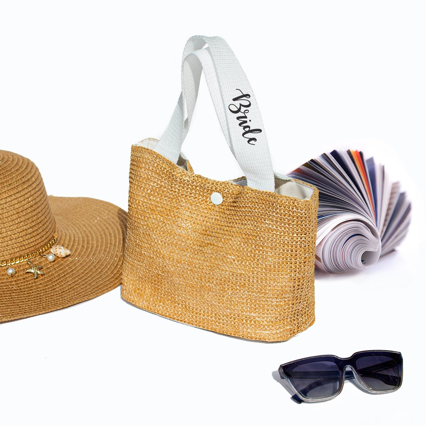 Customized Small Bridesmaid Bags - Beach Bag
