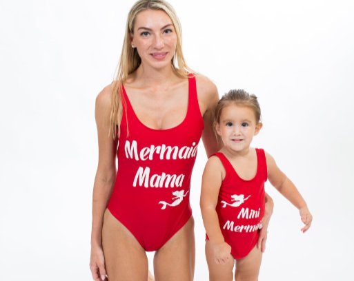 Mommy and Me Matching Swimsuits