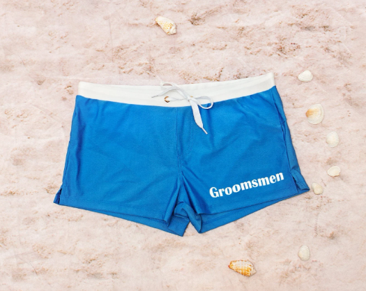 Men Custom Swim Boxer Shorts