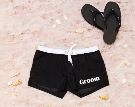 Men Custom Swim Boxer Shorts