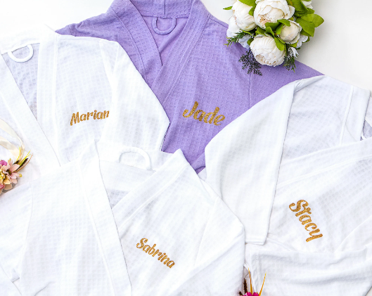Women's Waffle Knit Bridesmaid Robes