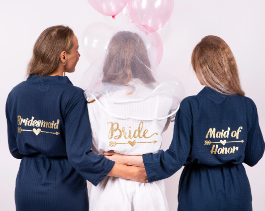 Women's Waffle Knit Bridesmaid Robes