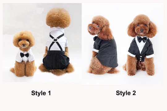 Dog Custom Wedding Tuxedo