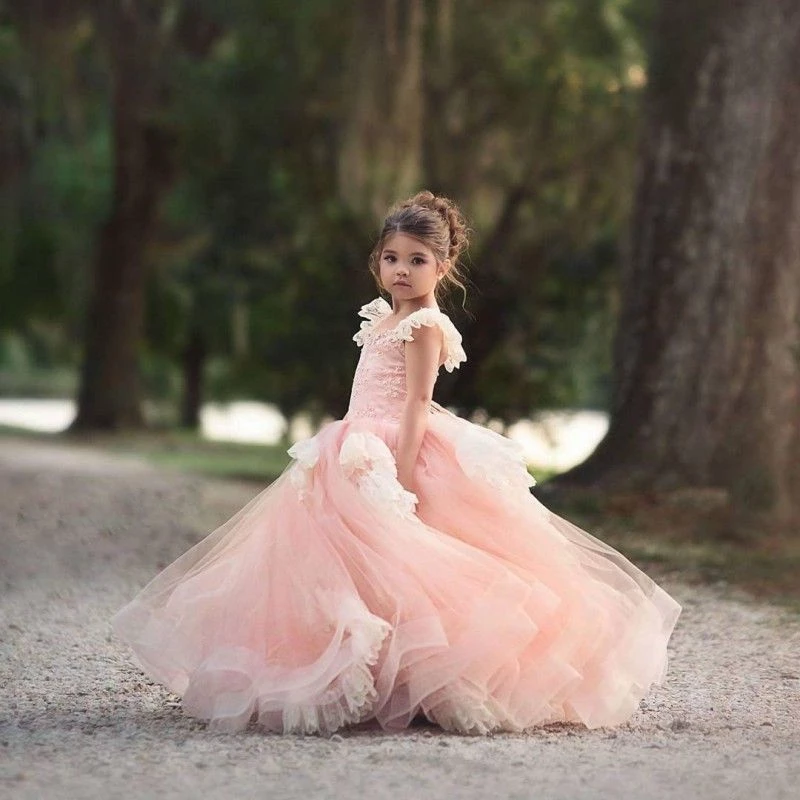 Flower Girl Dress First Communion Dress - Kids clothes