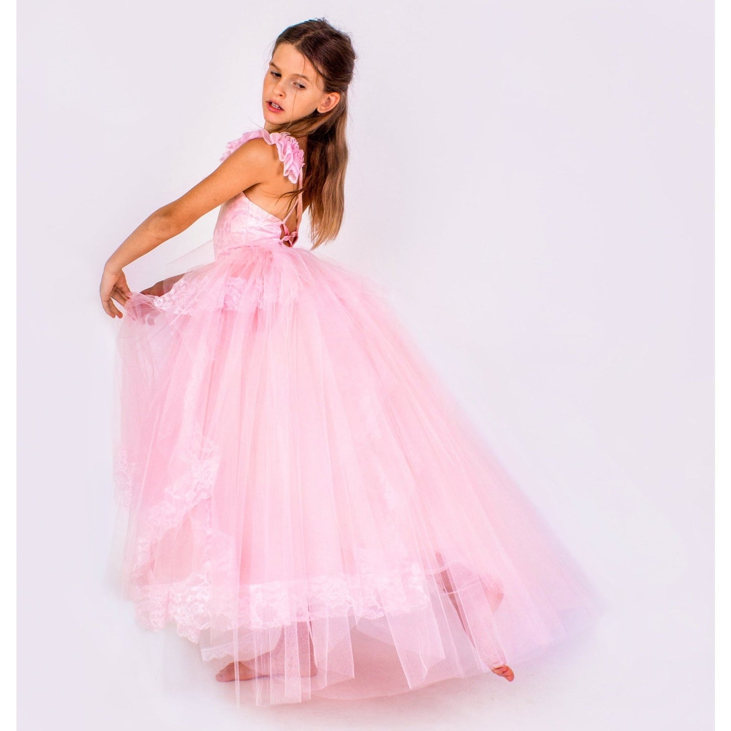 Flower Girl Dress First Communion Dress - Kids clothes