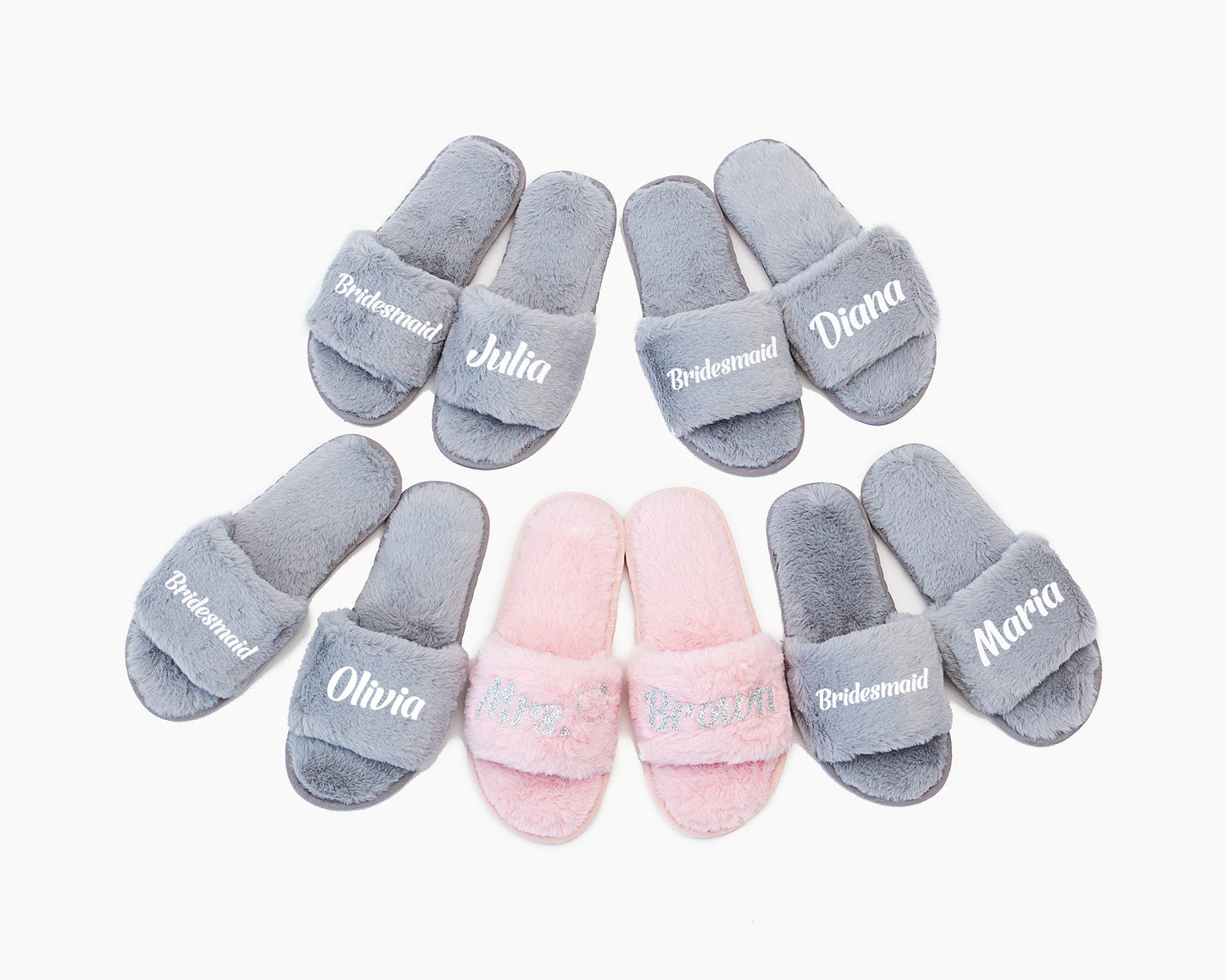 Custom Fluffy Slippers