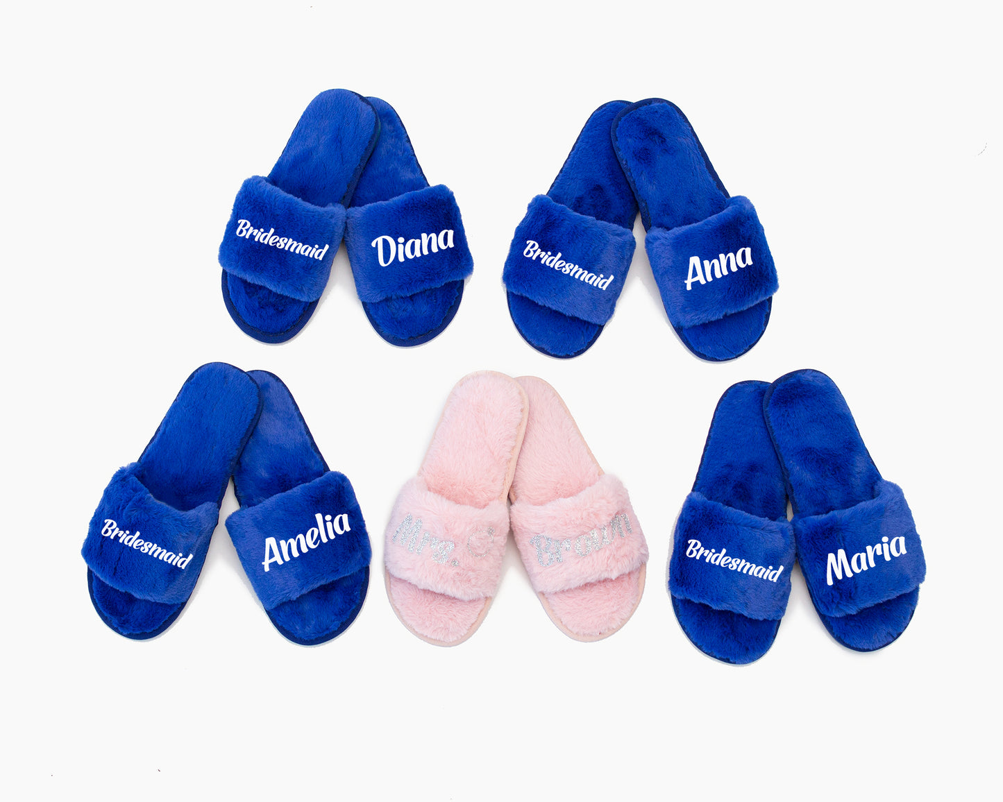 Custom Fluffy Slippers