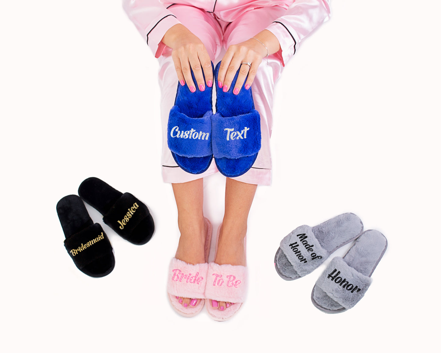 Custom Fluffy Slippers