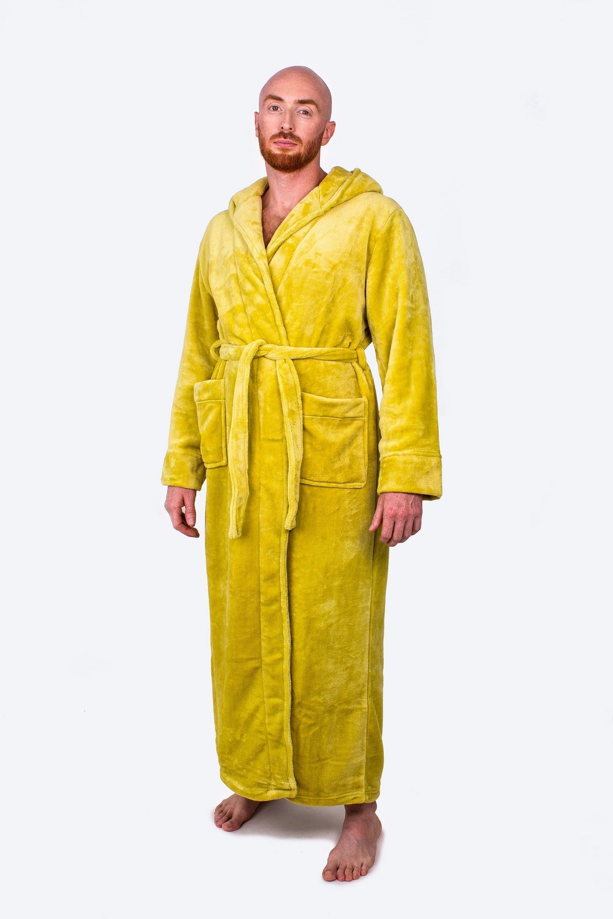 Groom Custom Hooded Long Bathrobes - custom bathrobes