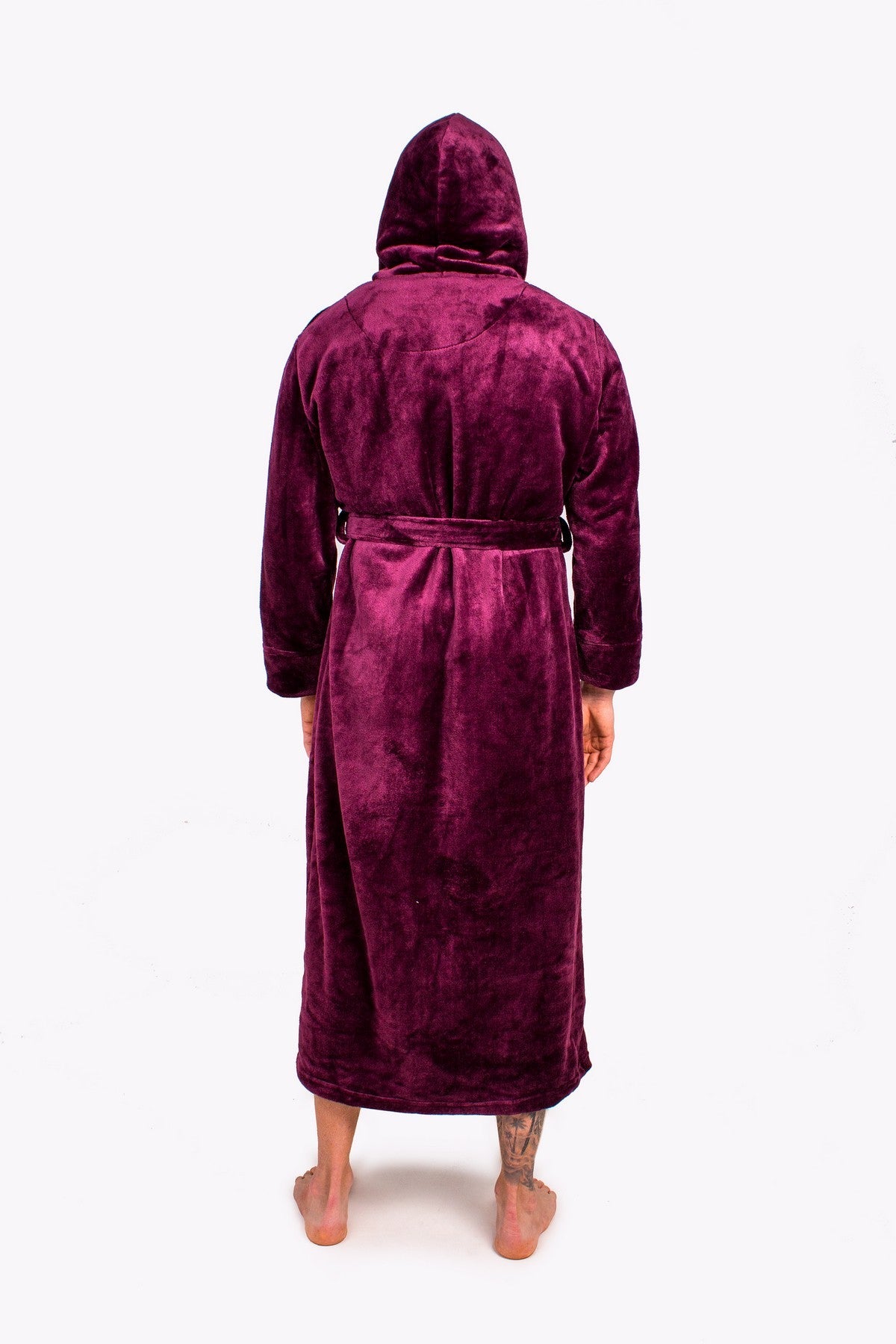 Groom Custom Hooded Long Bathrobes - custom bathrobes