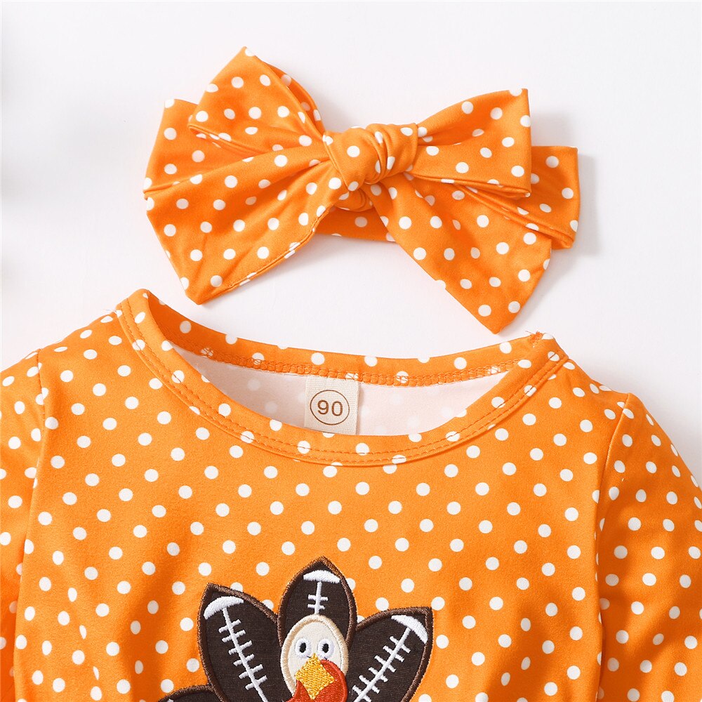 Kids Baby Girl’s Casual Long Sleeve Dress 18M-6T -