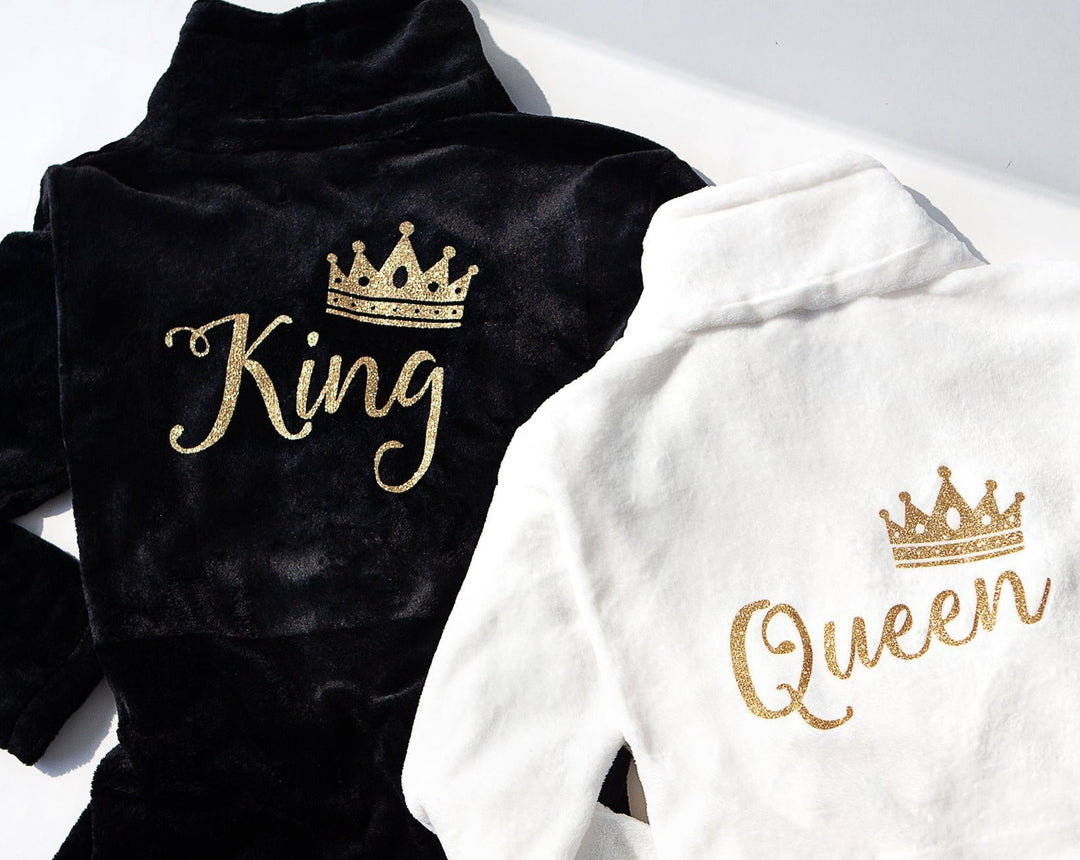 Customized Cozy Terry Bathrobes for Couple - custom