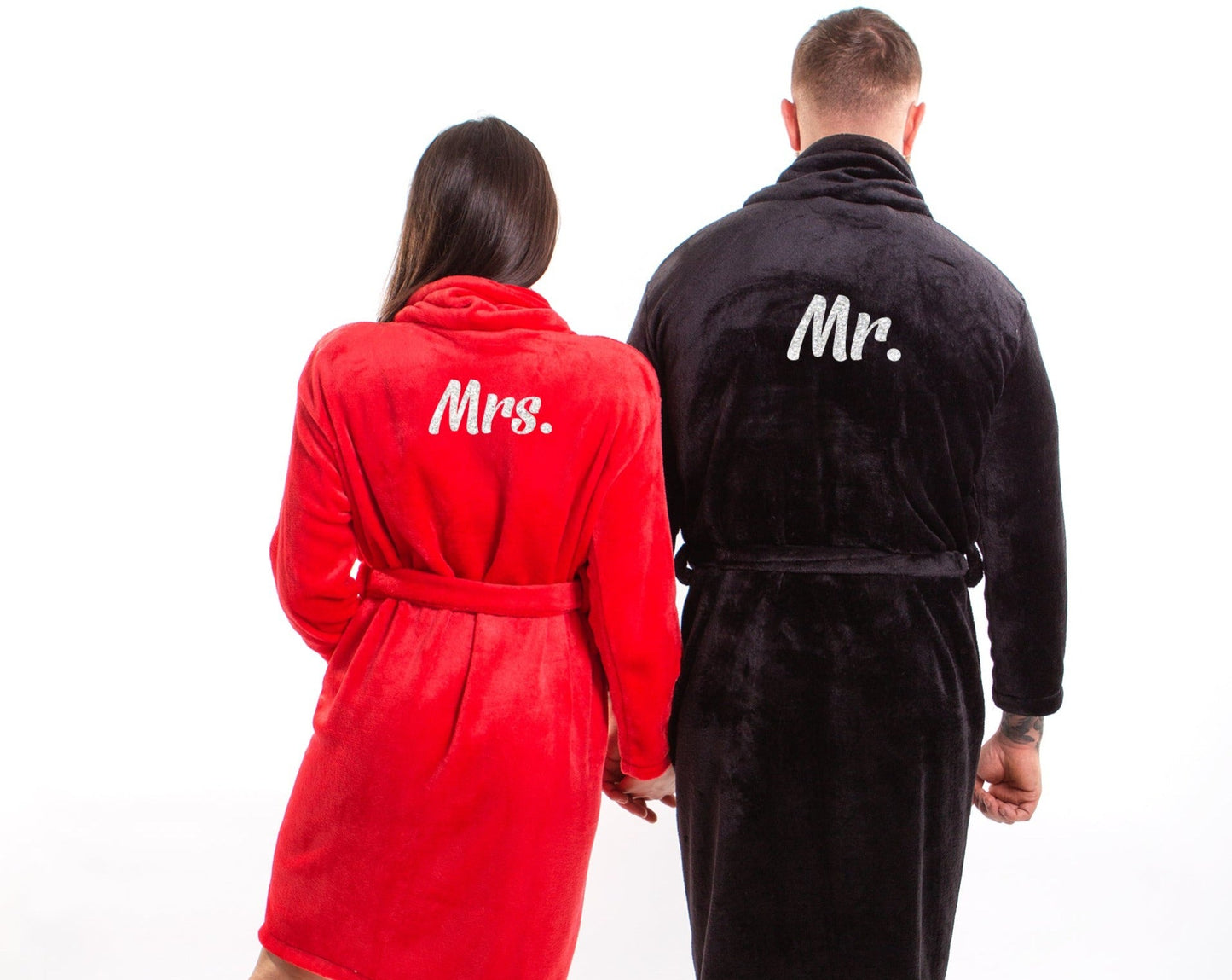 Men’s Custom Cozy Terry Bathrobe - men’s robes