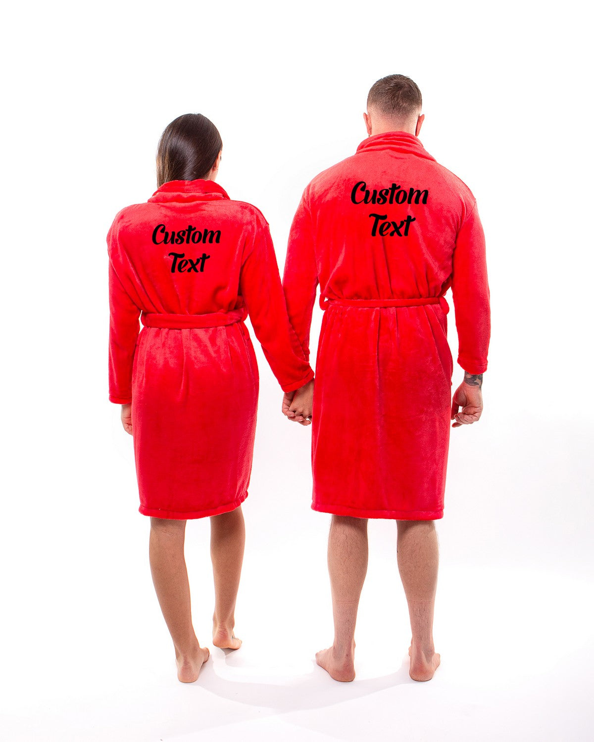 Men’s Custom Cozy Terry Bathrobe - men’s robes