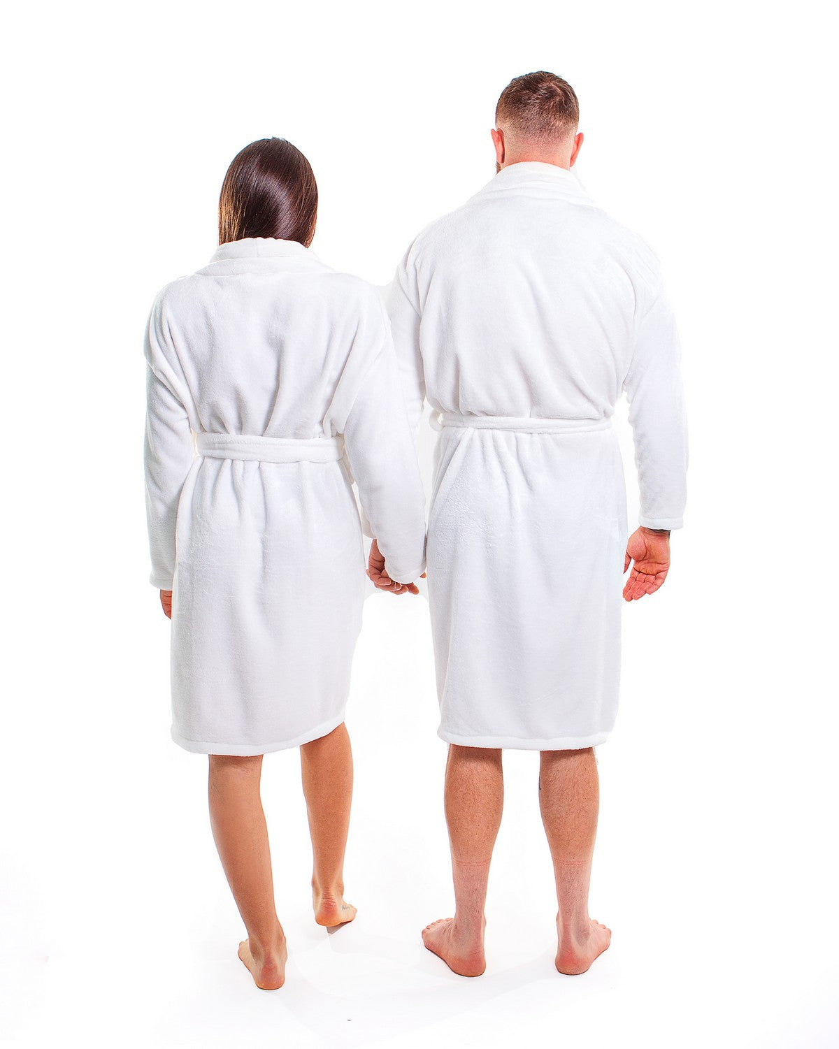 Men’s Custom Cozy Terry Bathrobe - men’s robes