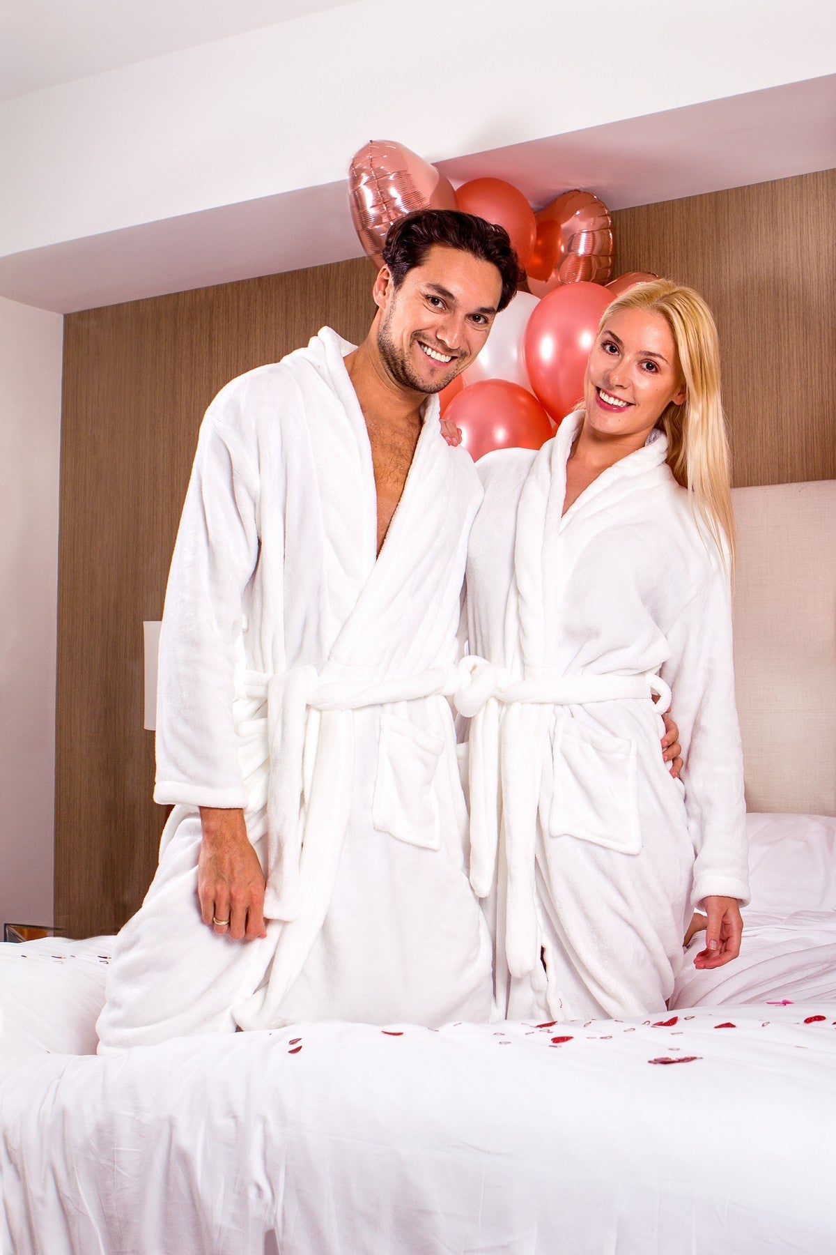 Men’s Custom Cozy Terry Bathrobe - men’s robes