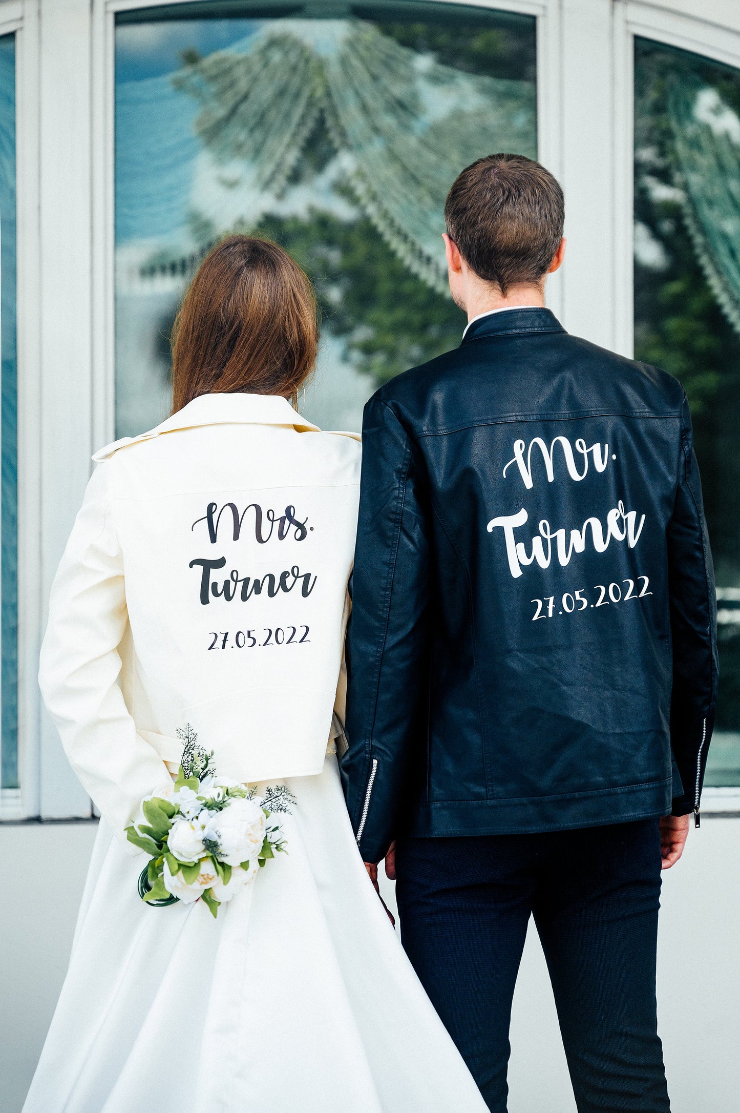 Men’s Custom Faux Leather Jacket - men’s jacket