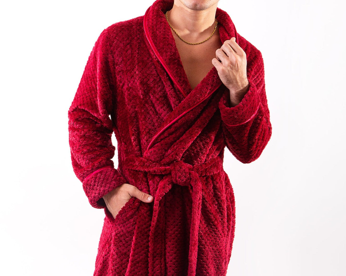 Couple Custom Long Bathrobes - custom bathrobes