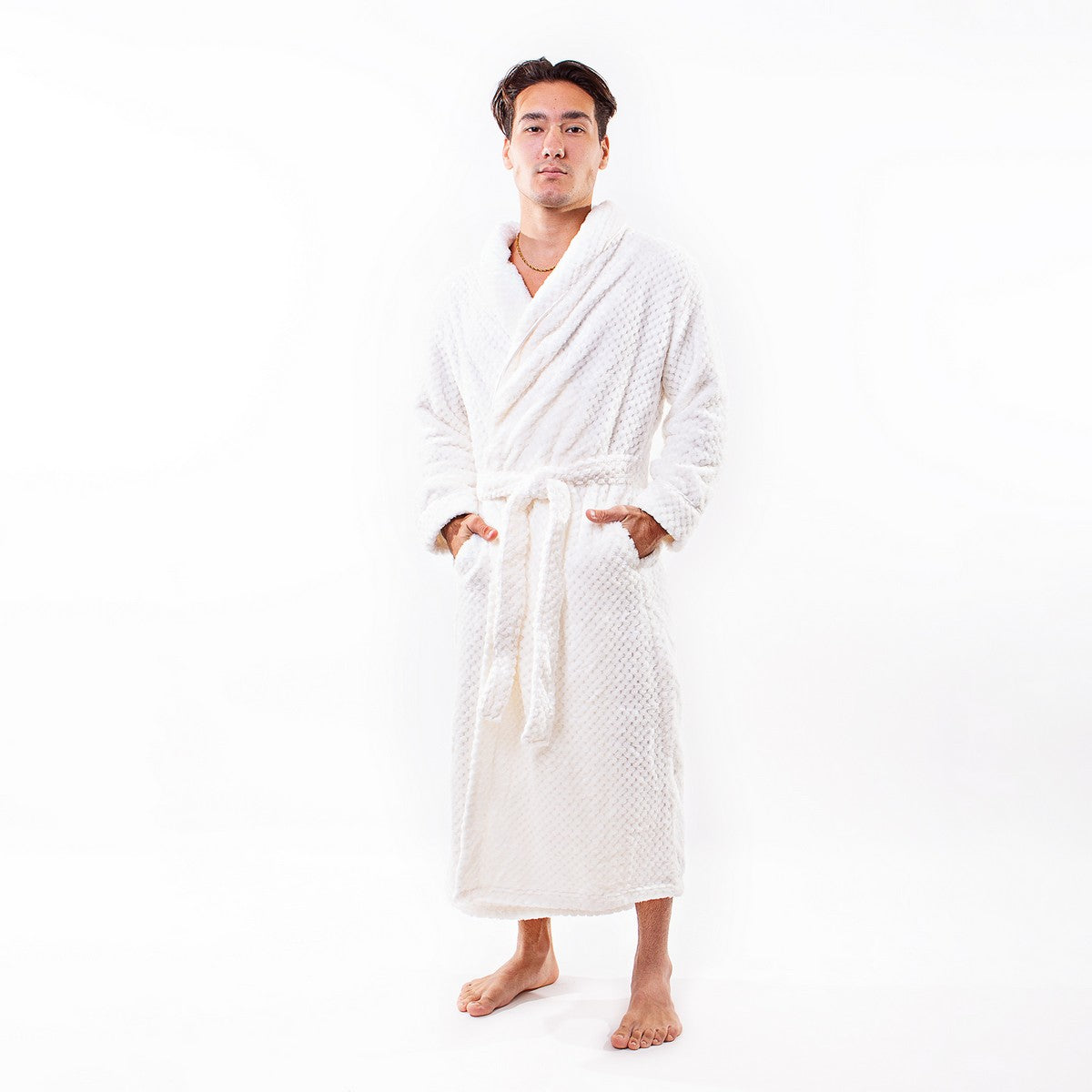Mr and Mrs Couple Custom Long Bathrobes style1 - couple