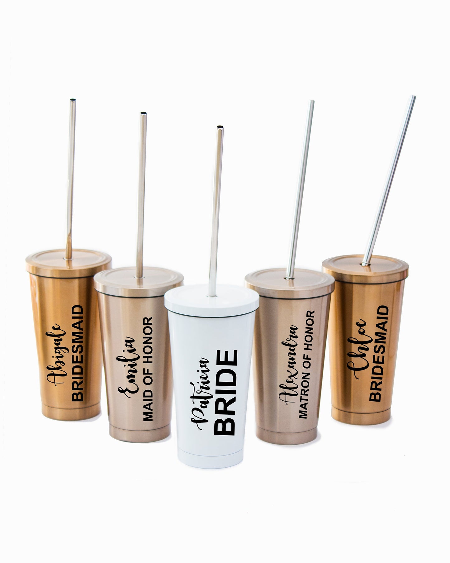 Personalized Party Metallic Tumblers 24 oz - Tumblers