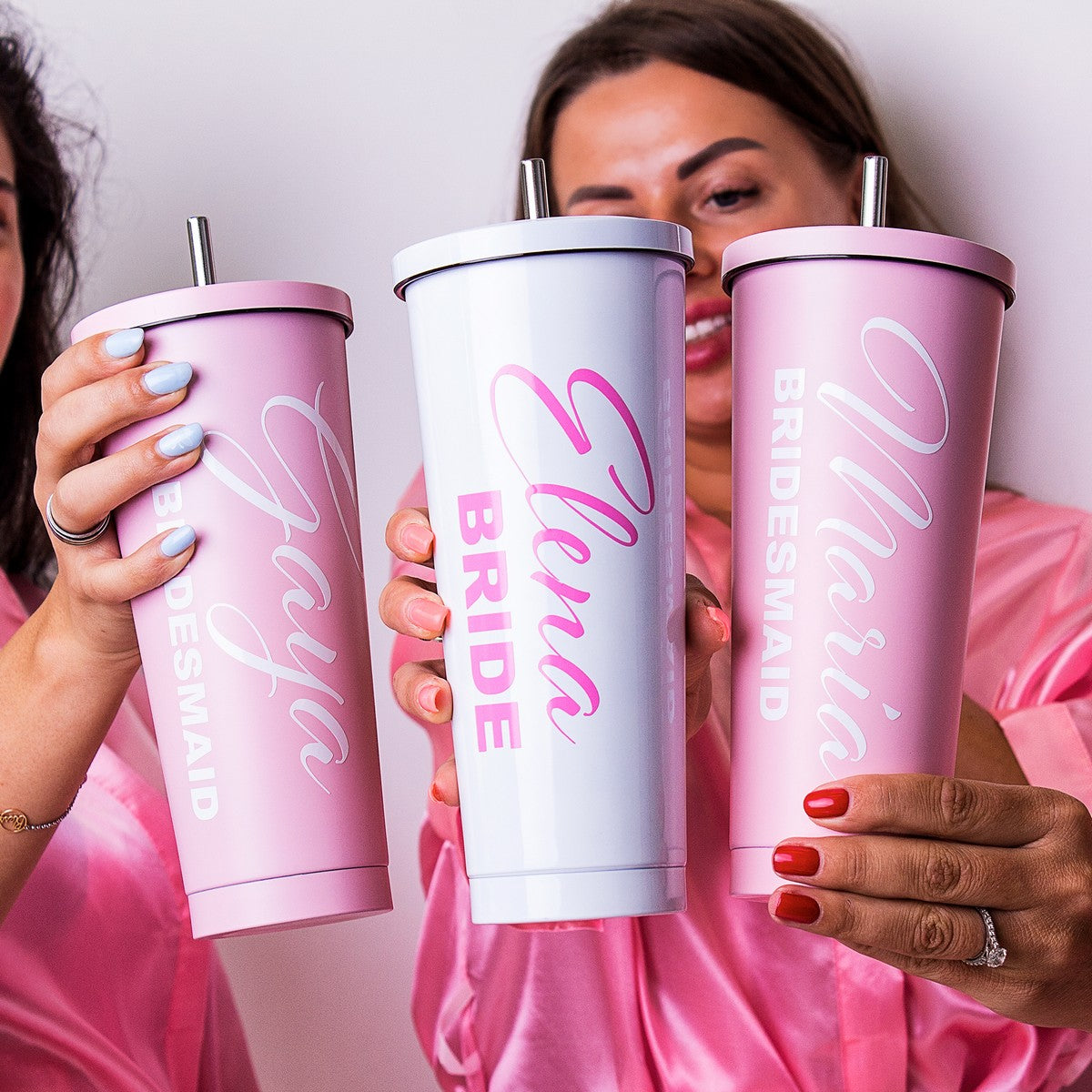 Personalized Party Metallic Tumblers 24 oz - Tumblers