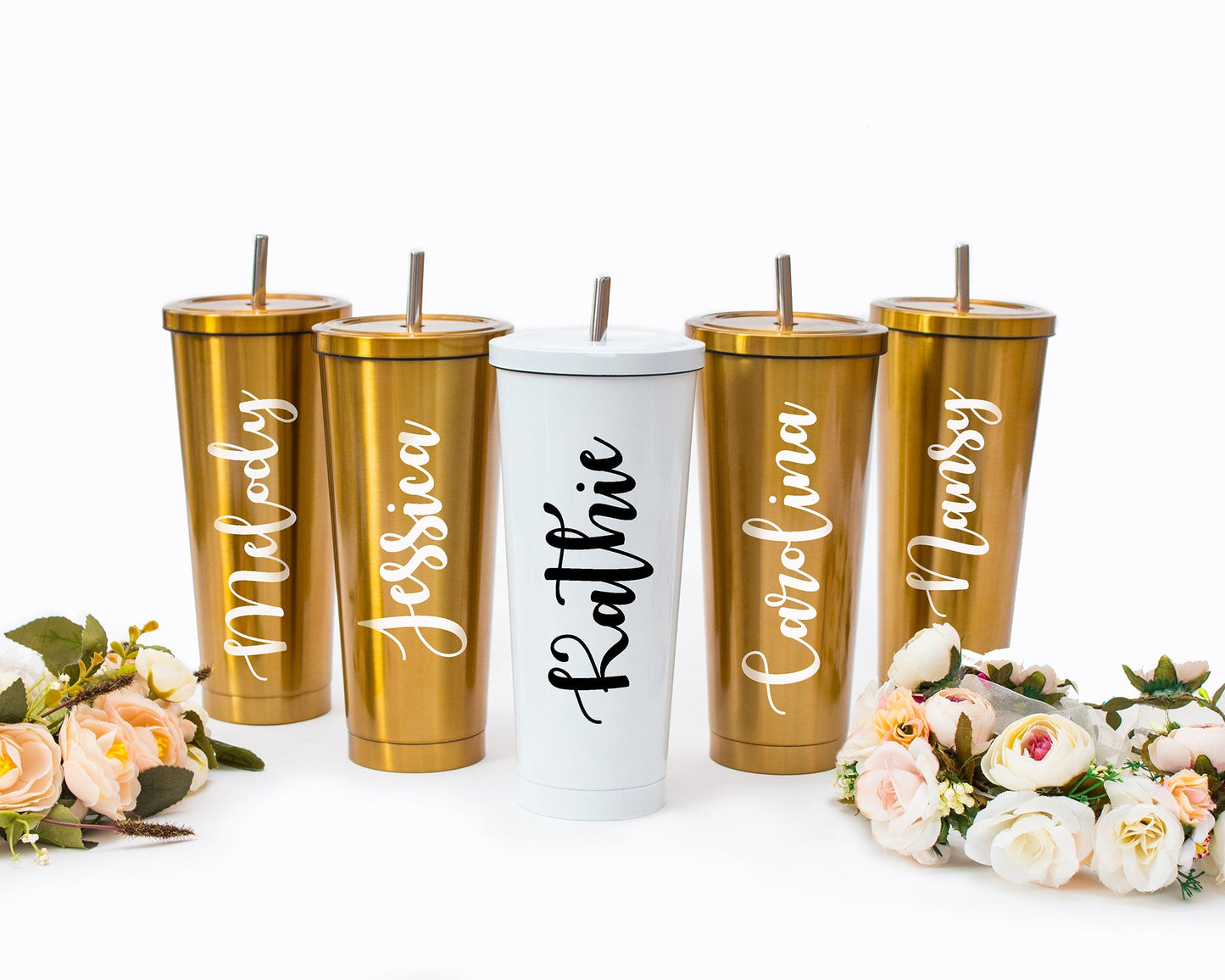 Personalized Party Metallic Tumblers 24 oz - Tumblers