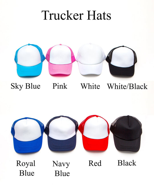Personalized Trucker Hats - Trucker Caps