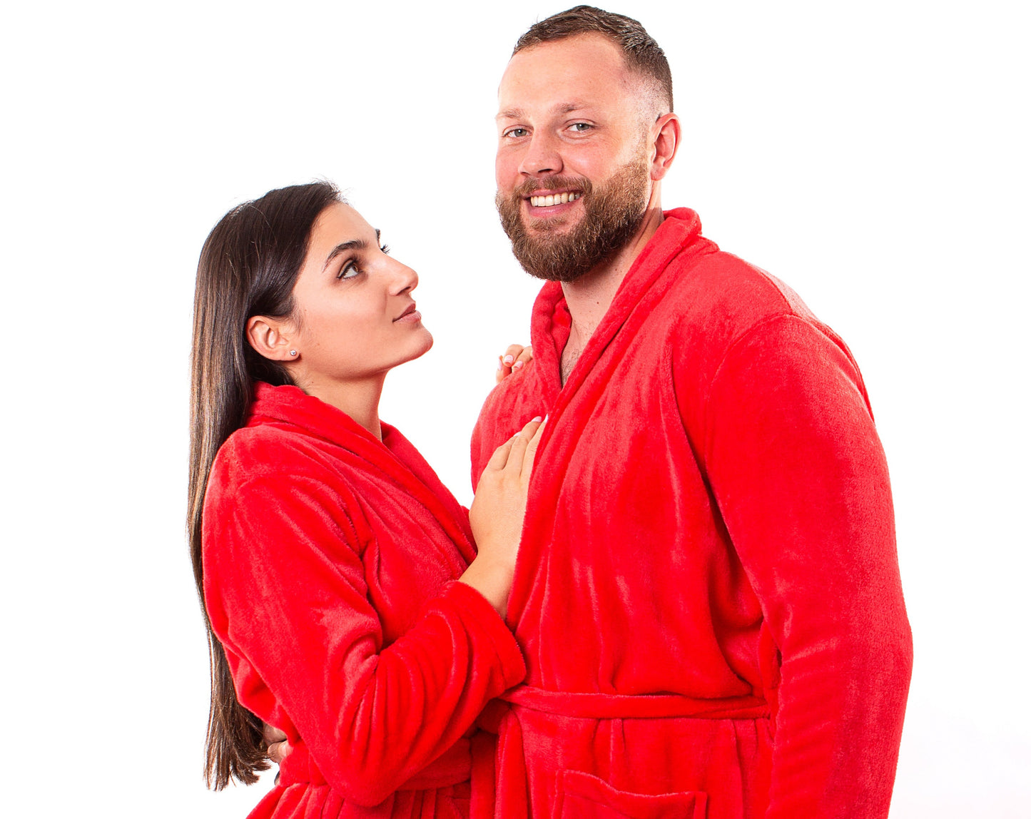 Custom Cozy Terry Bathrobes