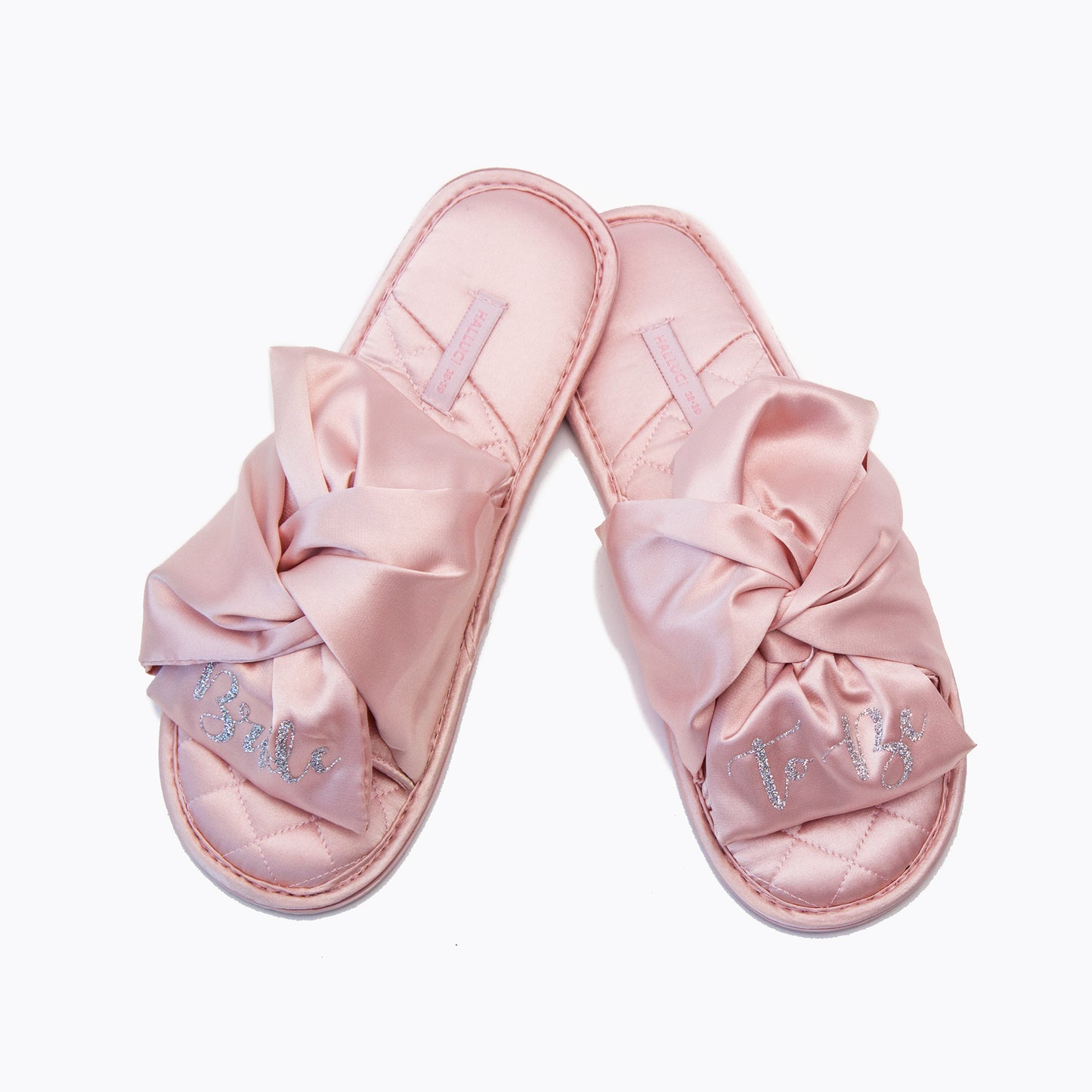 Custom Satin Slippers