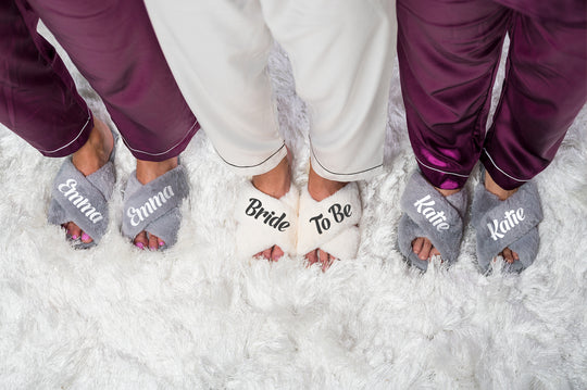 Custom Fluffy Cross Slippers