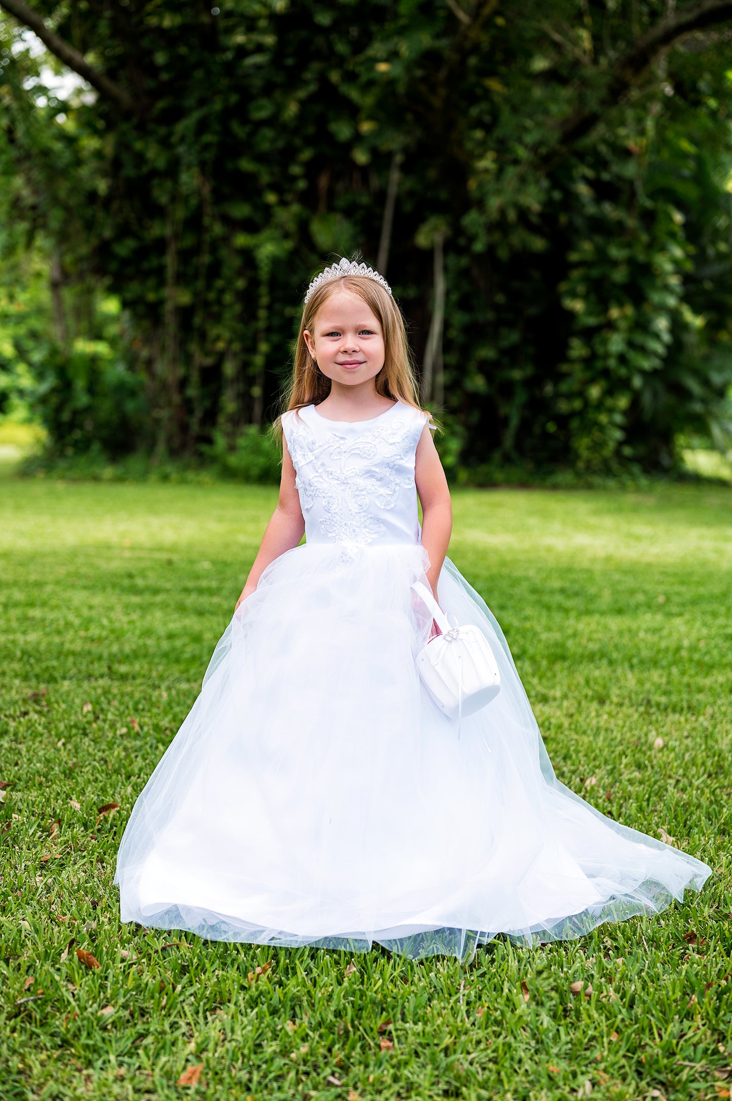 Flower Girls Lace Dresses A Line With Buttons